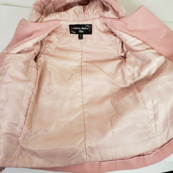 Stephanie Matthews Kids Girls Coat Pink 24 Months - Picture 4 of 8